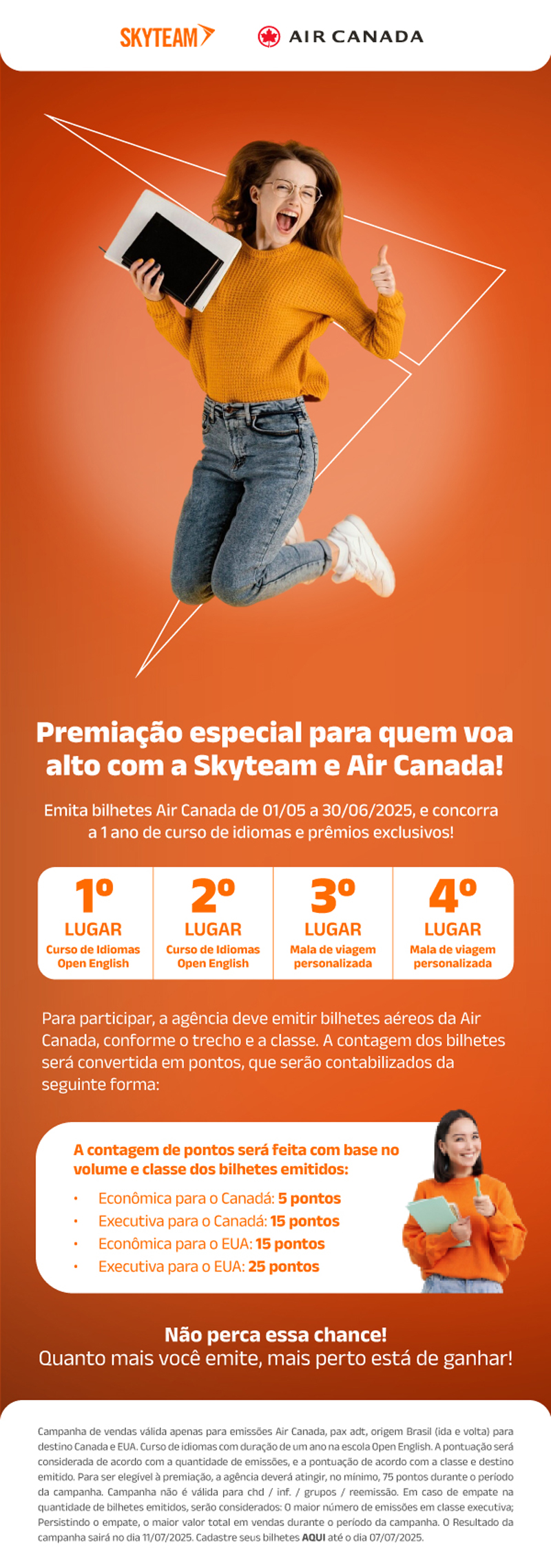 United Airlines em 10x na Skyteam